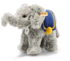 STEIFF 031083 Elefant 22 Mohair Grau Stehend 22 Cm