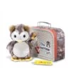 STEIFF 045639 Posh Pattern Pets Eugen Eule Im Koffer -Boutique-Laden für Babyprodukte steiff 045639 posh pattern pets eugen eule im koffer