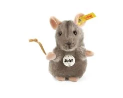 STEIFF 056222 Piff Maus 10 Cm, Grau Aufwartend