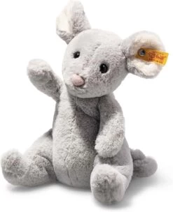 STEIFF 056246 Soft Cuddly Friends Cheesy Maus 19 Cm Blaugrau Sitzend