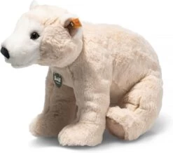 STEIFF 062575 Teddies For Tomorrow Siro Eisbär 30 Cm Creme Sitzend
