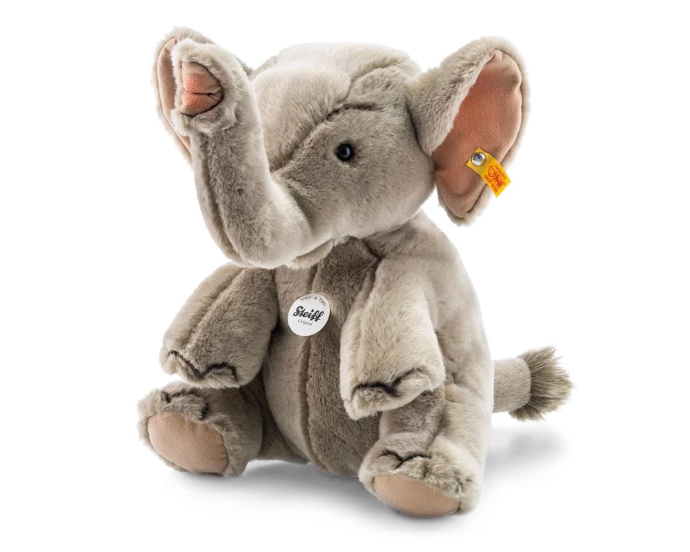 STEIFF 064579 Hubert Elefant 30 Cm Grau Sitzend 3 STEIFF 064579 Hubert Elefant 30 Cm Grau Sitzend