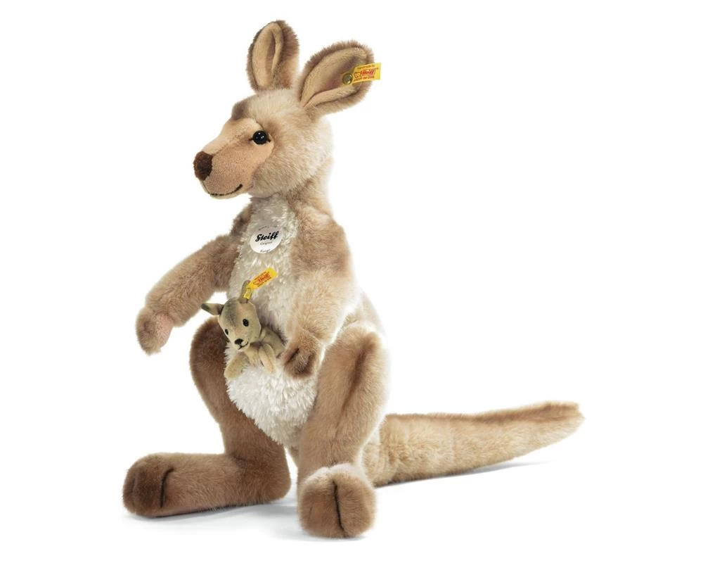 STEIFF 064623 Kango Känguru 40 Cm Mit Baby 3 STEIFF 064623 Kango Känguru 40 Cm Mit Baby