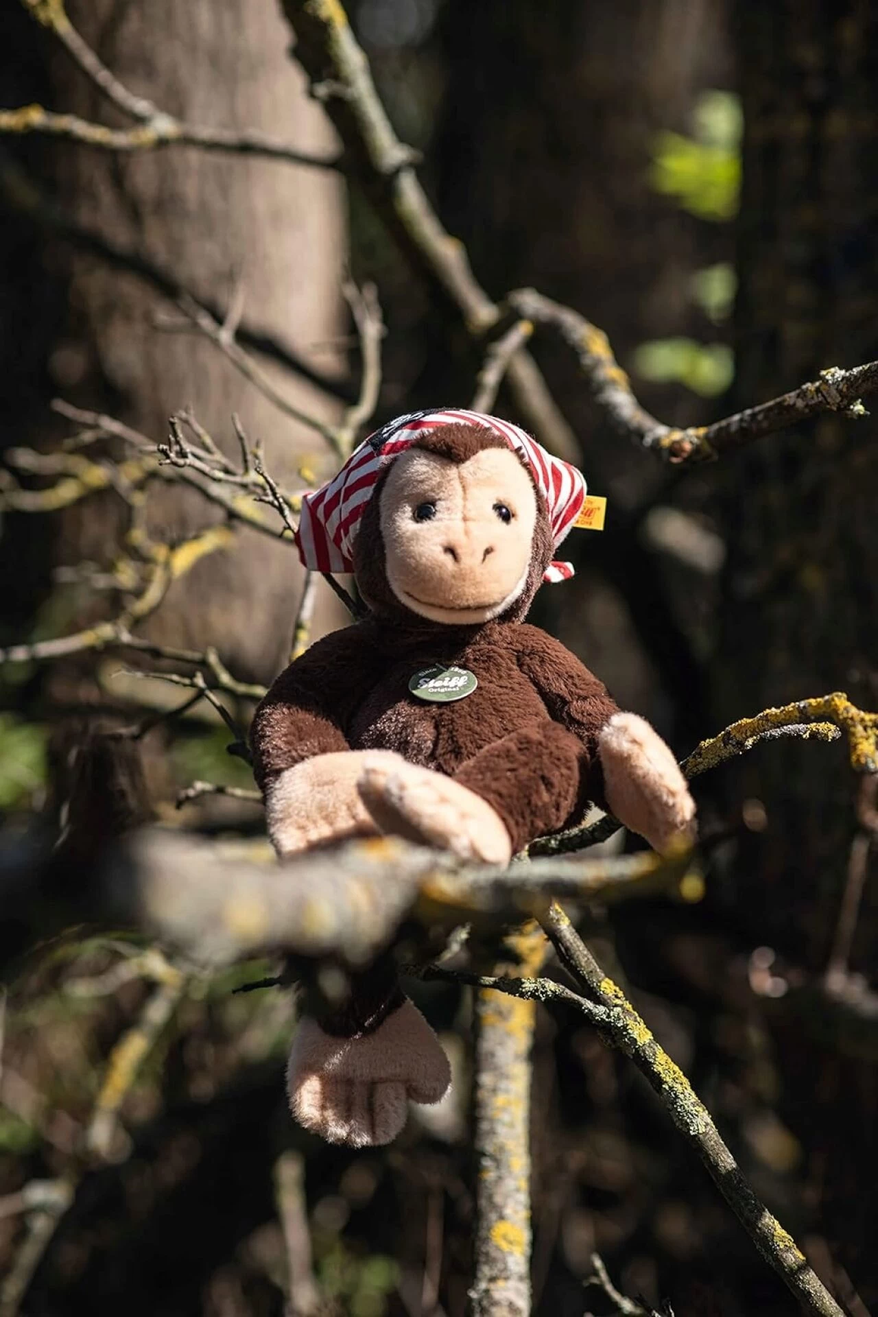 STEIFF 065088 Teddies For Tomorrow Scotty Schlenker-Affe 28cm, Braun 6 STEIFF 065088 Teddies For Tomorrow Scotty Schlenker-Affe 28cm, Braun – Bild 4