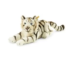 STEIFF 066153 Bharat Tiger 43 Cm Weiss Liegend