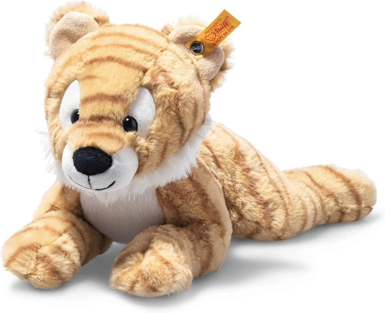 STEIFF 067600 Soft Cuddly Friends Toni Tiger 30cm Gestreift 3 STEIFF 067600 Soft Cuddly Friends Toni Tiger 30cm Gestreift