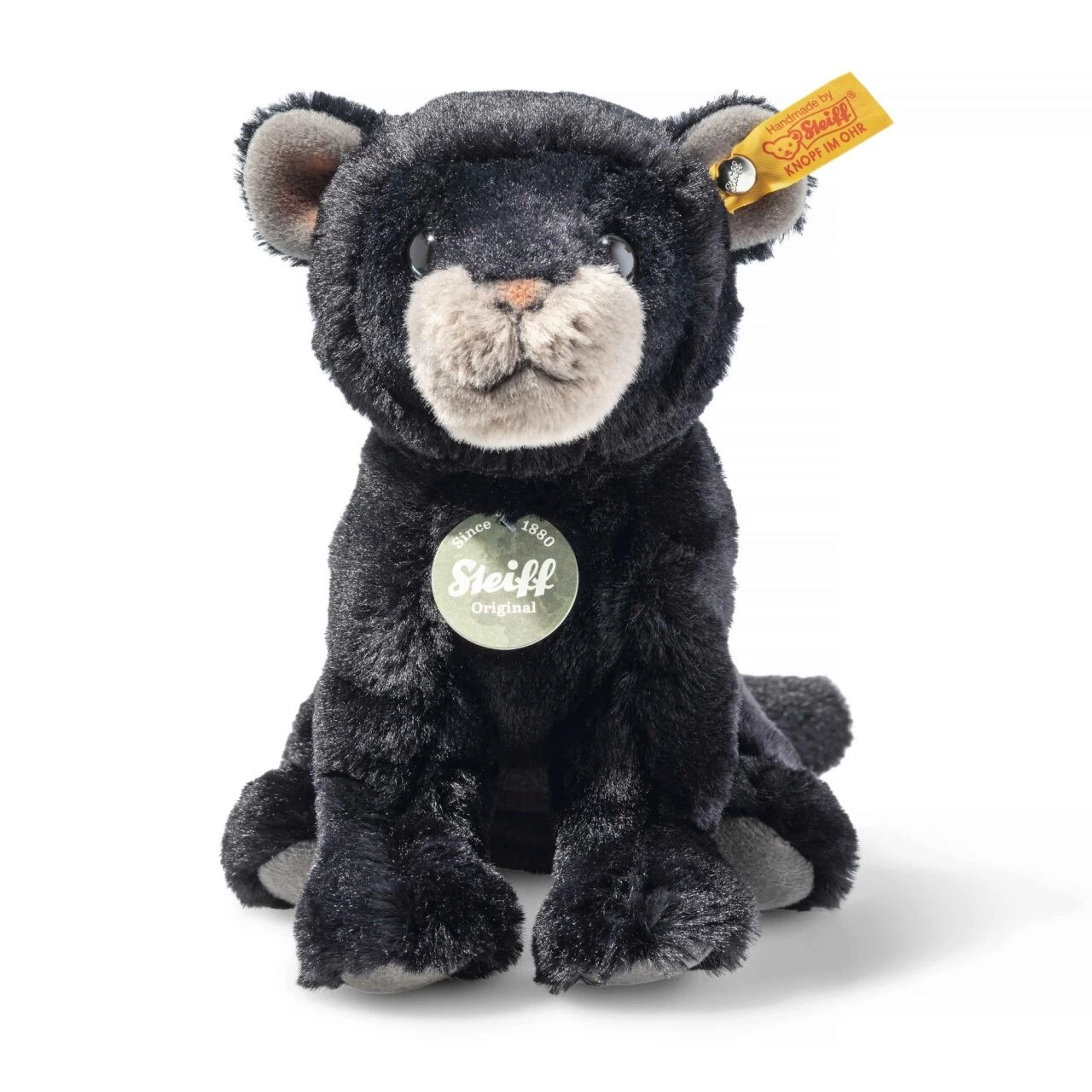 STEIFF 067938 Teddies For Tomorrow Taky Baby Panther 19 Cm Schwarz 4 STEIFF 067938 Teddies For Tomorrow Taky Baby Panther 19 Cm Schwarz – Bild 2