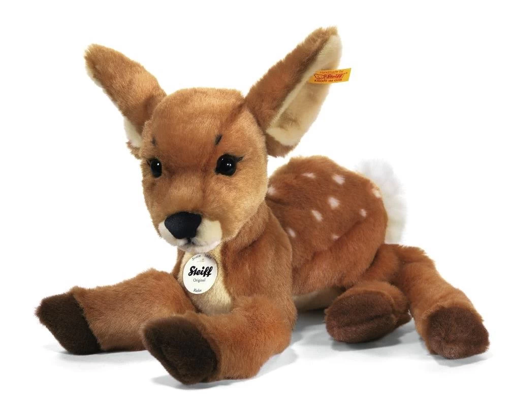 STEIFF 070433 Rieke Schlenker-Rehkitz 35 Cm Braun 3 STEIFF 070433 Rieke Schlenker-Rehkitz 35 Cm Braun