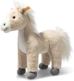 STEIFF 074318 Soft Cuddly Friends Gola Pferd 27cmm Blond Stehend