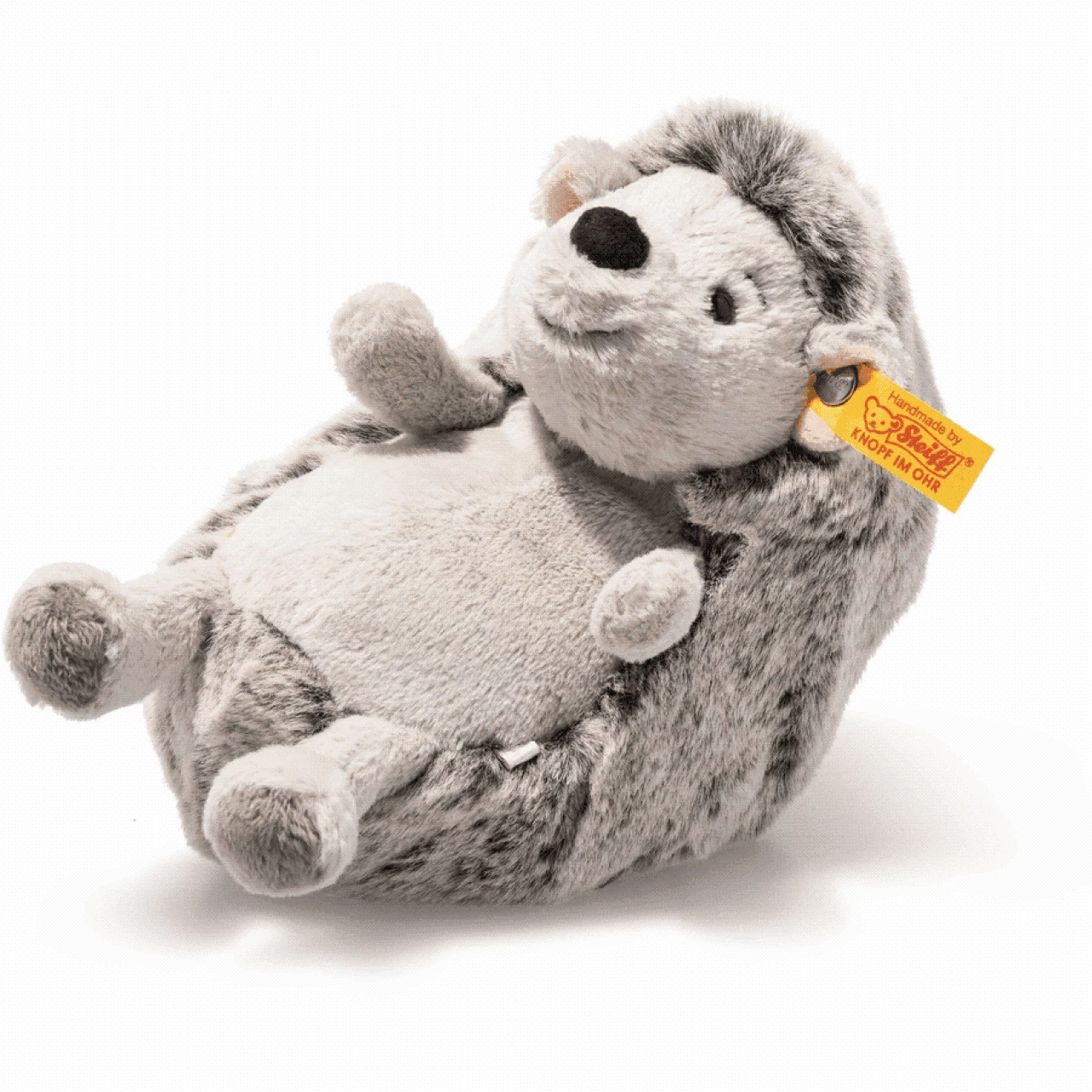 STEIFF 074387 Soft Cuddly Friends Igel Hedgy Grau Meliert, 16 Cm 3 STEIFF 074387 Soft Cuddly Friends Igel Hedgy Grau Meliert, 16 Cm
