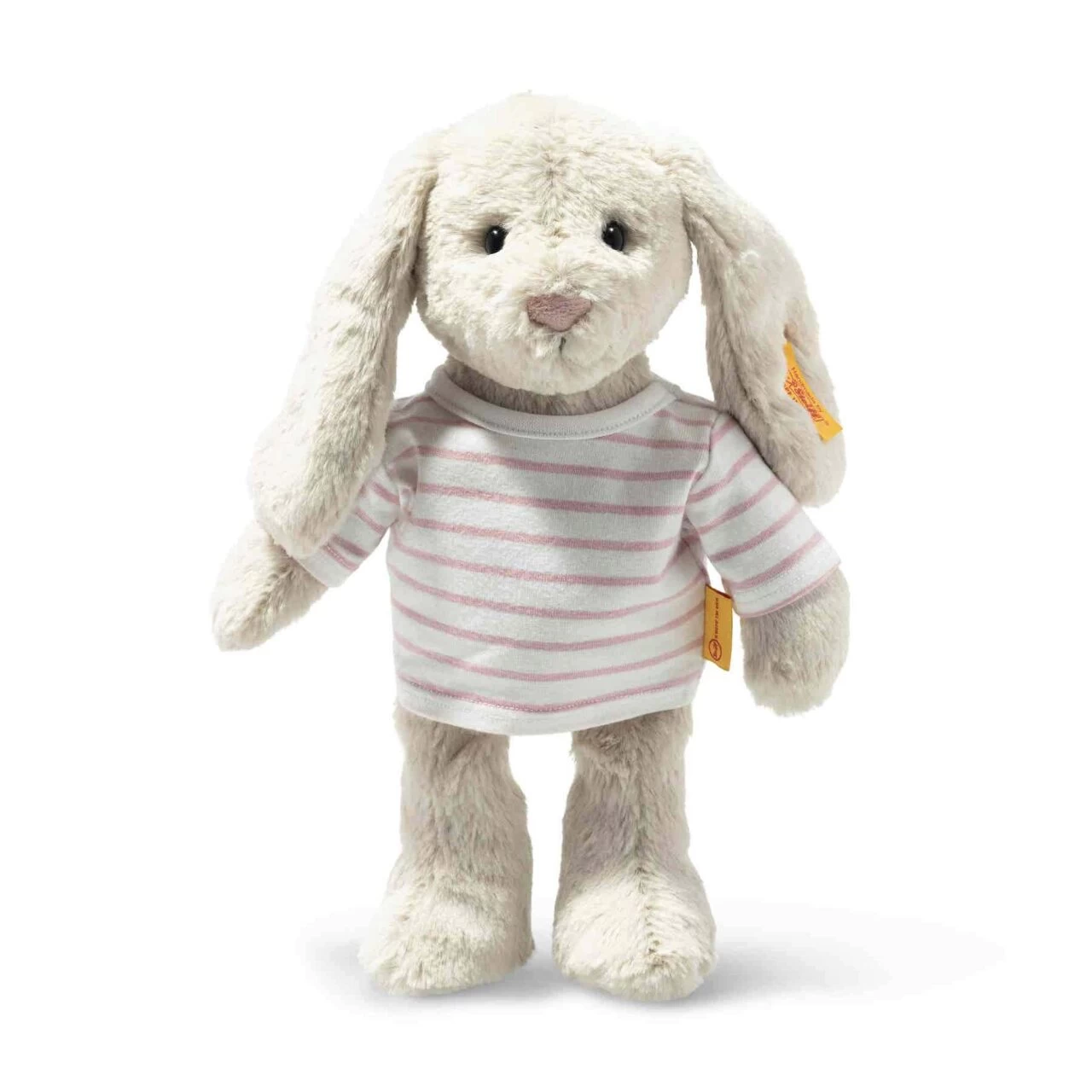 STEIFF 080975 Soft Cuddly Friends Hoppie Hase Mit T-Shirt 5 STEIFF 080975 Soft Cuddly Friends Hoppie Hase Mit T-Shirt – Bild 3