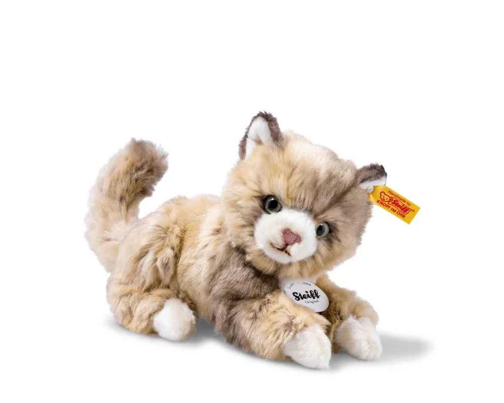 STEIFF 099663 Lucy Katze 18 Braun Gefleckt 3 STEIFF 099663 Lucy Katze 18 Braun Gefleckt