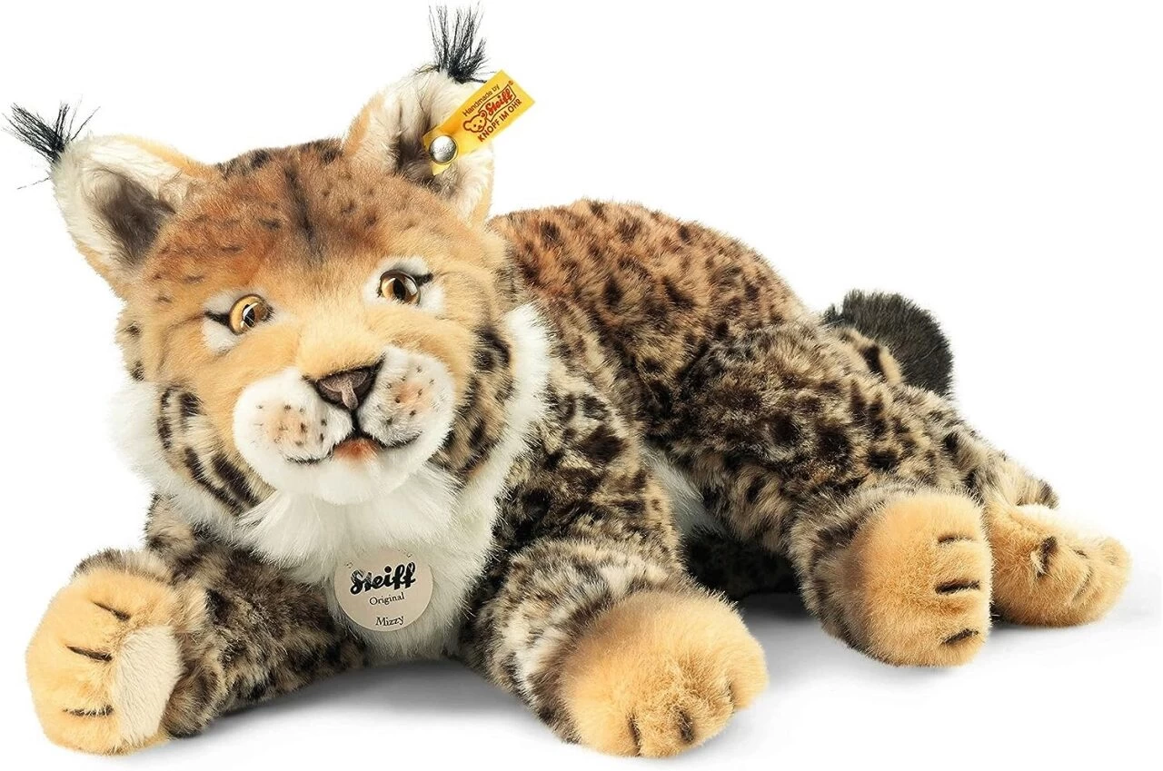 STEIFF 102592 Mizzy Luchs 35 Cm Beige/braun Gefleckt 3 STEIFF 102592 Mizzy Luchs 35 Cm Beige/braun Gefleckt
