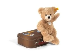 STEIFF 111471 Fynn Teddybär Im Koffer -Boutique-Laden für Babyprodukte steiff 111471 fynn teddybar im koffer 1