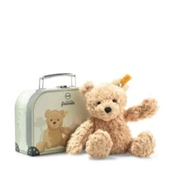 STEIFF 113918 Soft Cuddly Friends Jimmy Teddybär Im Koffer