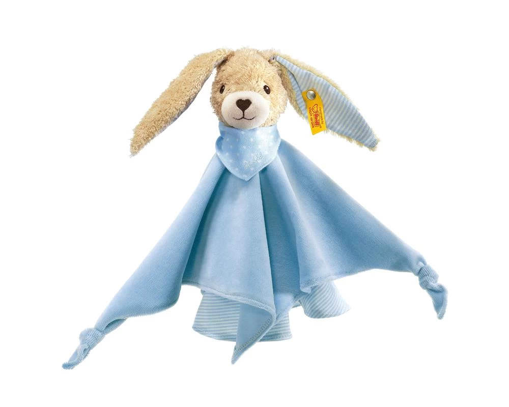 STEIFF 237478 Hoppel Hase Schmusetuch 4 STEIFF 237478 Hoppel Hase Schmusetuch – Bild 2