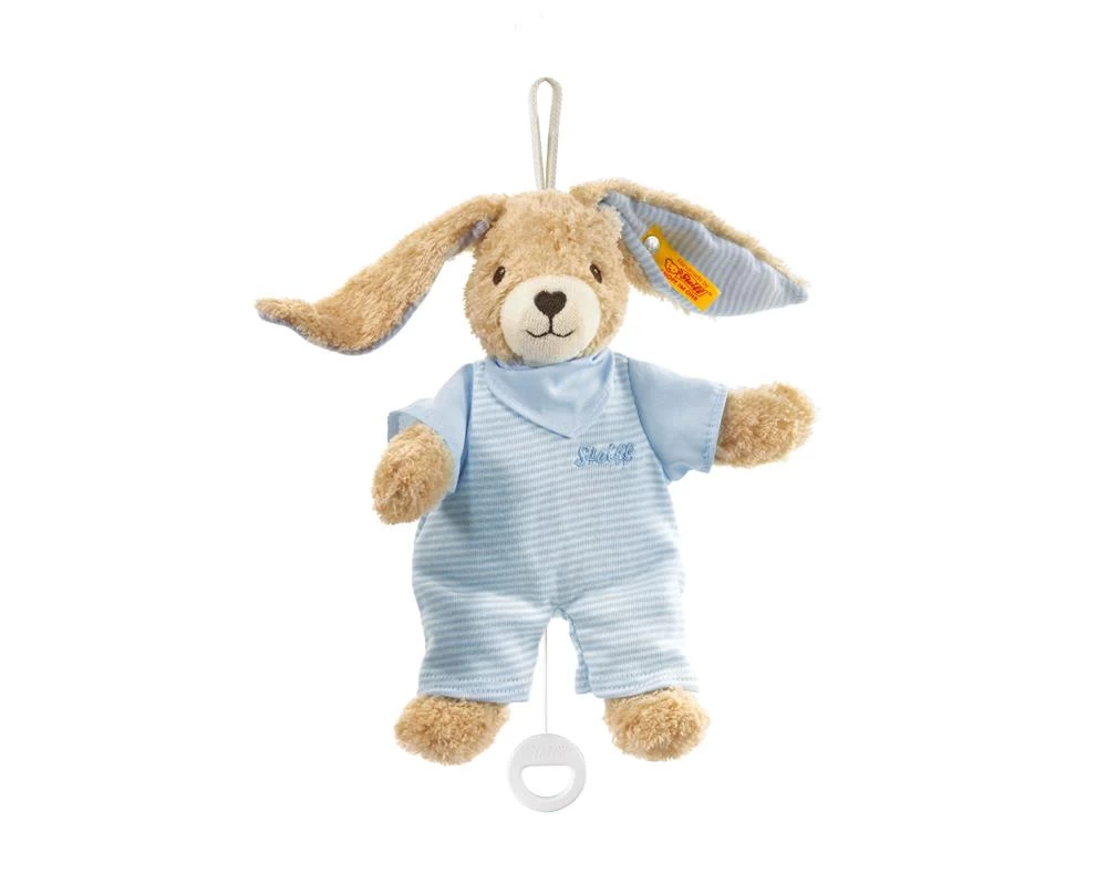 STEIFF 237515 Hoppel Hase Spieluhr 4 STEIFF 237515 Hoppel Hase Spieluhr – Bild 2