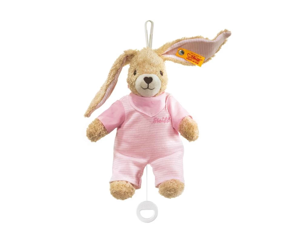STEIFF 237584 Hoppel Hase Spieluhr 4 STEIFF 237584 Hoppel Hase Spieluhr – Bild 2