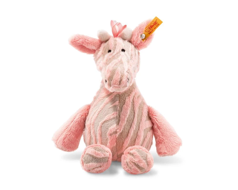STEIFF 240393 Giselle Bell Giraffe 25 Rose 3 STEIFF 240393 Giselle Bell Giraffe 25 Rose