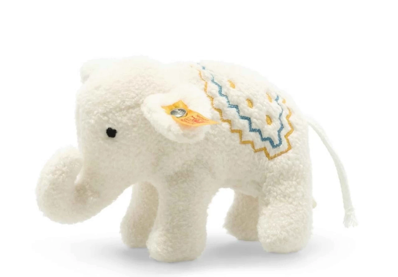 STEIFF 241147 Elefäntle Mit Rassel 10 Cm Creme 3 STEIFF 241147 Elefäntle Mit Rassel 10 Cm Creme