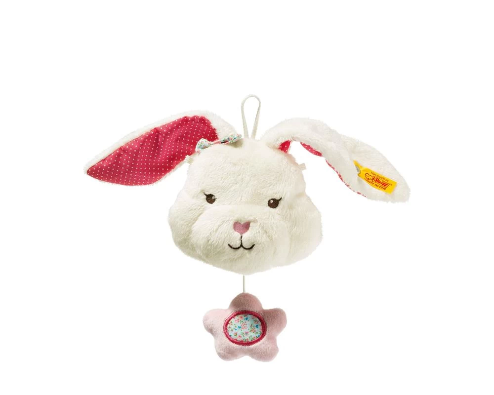 STEIFF 241239 Blossom Hase Spieluhr 11 Cm Weiß 3 STEIFF 241239 Blossom Hase Spieluhr 11 Cm Weiß