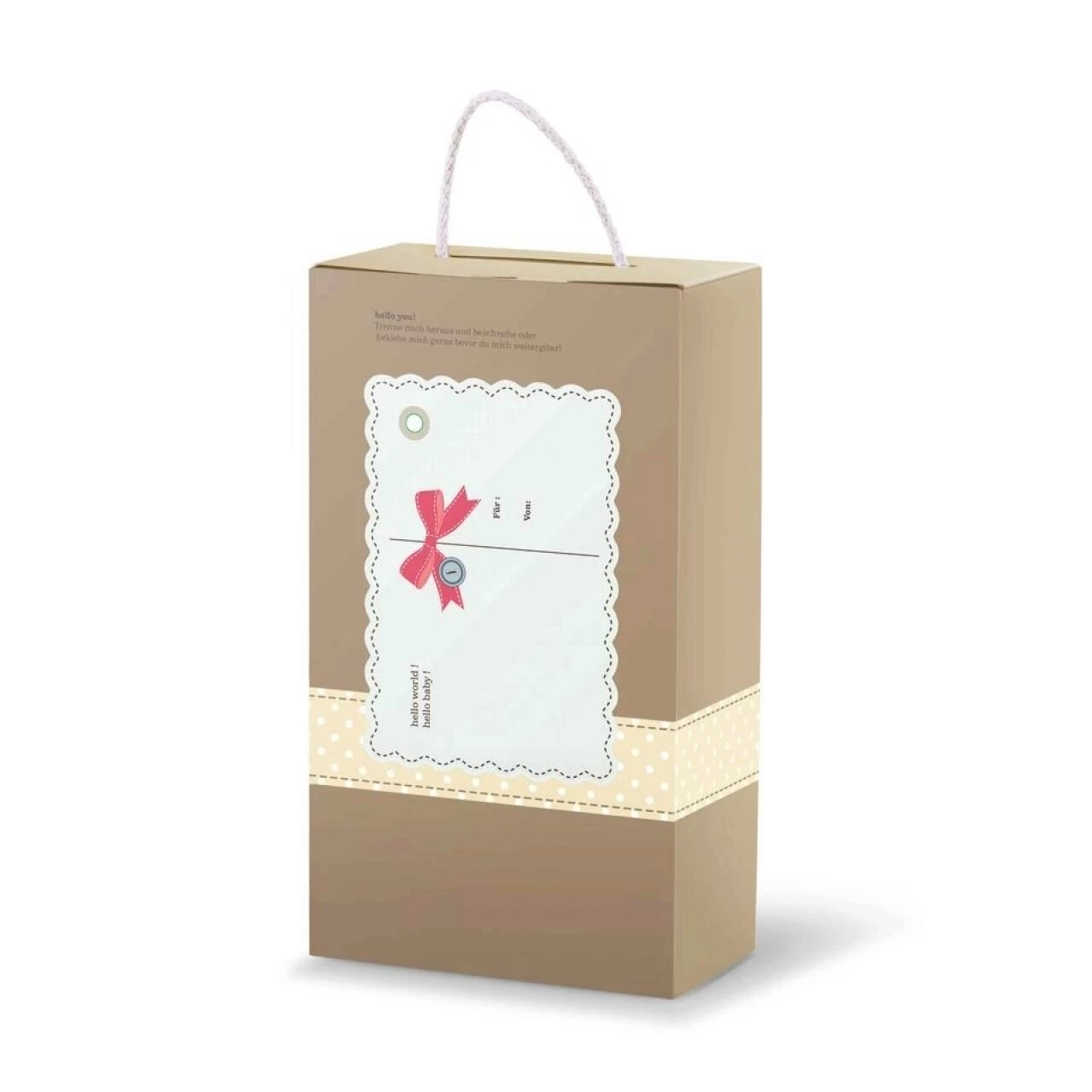 STEIFF 241611 Hello Baby Lea Teddybär Greifring Mit Rassel In Geschenkbox 4 STEIFF 241611 Hello Baby Lea Teddybär Greifring Mit Rassel In Geschenkbox – Bild 2