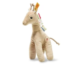 STEIFF 242083 Wild Sweeties Tulu Giraffe Mit Quietsche 20 Cm Beige