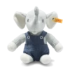 STEIFF 242403 GOTS Eliot Elefant, Hellgrau/blau 26 Cm -Boutique-Laden für Babyprodukte steiff 242403 gots eliot elefant hellgrau blau 26 cm