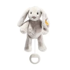 STEIFF 242465 Soft Cuddly Friends My First Steiff Hoppie Hase Spieluhr