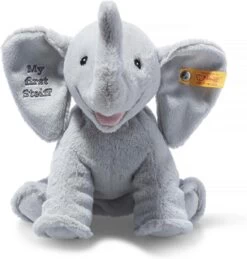 STEIFF 242717 Soft Cuddly Friends My First Steiff Ellie Elefant 24 Cm Grau